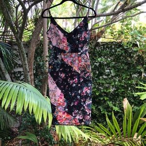 Black Halo Floral dress